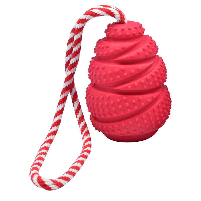 Brinquedo de Borracha Fuxtreme 1000K Ultra Resistente com Corda para Cão