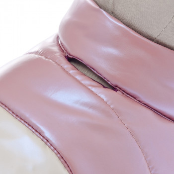 Casaco Impermeável Acolchoado Bizarre Rosa Para Cão