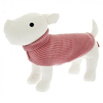 Camisola De Malha Lux Rosa Para Cão