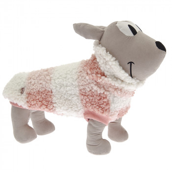 Camisola Polar Mou Rosa Para Cão