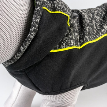 Camisola Sporty Para Cães - Preto E Cinza