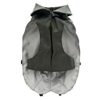 Casaco Impermeável Pocket Preto Para Cães