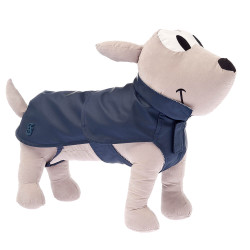 Capa De Chuva Rugiada Azul Para Cão