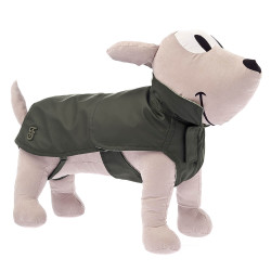 Capa De Chuva Rugiada Verde Para Cão