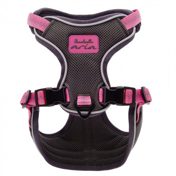 Peitoral Aria Rosa Para Cães
