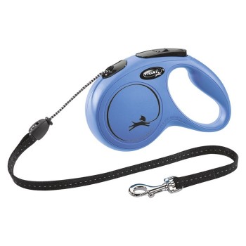 Trela De Cordão Extensível Flexi New Classic Para Cão