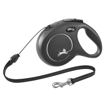 Trela De Cordão Extensível Flexi New Classic Para Cão