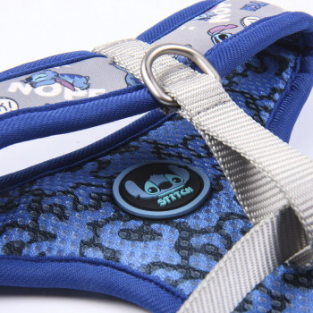 Peitoral Reversível Stitch Para Cão