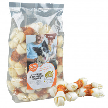 Meat! Snack Em Forma De Ossos De Frango Para Cão