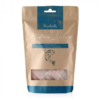 Snacks De Salmão Em Forma De Peixe