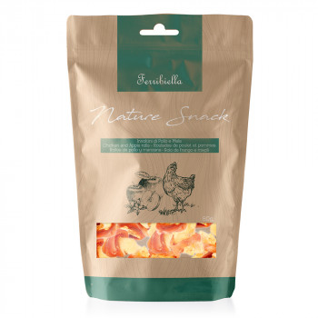 Snack Em Rolos De Frango E Maçã