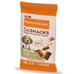 Nature'S Variety Deli Snacks Para Cão - Frango E Cordeiro