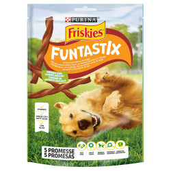 Friskies Funtastix - Snacks Para Cão Adulto - Presunto E Queijo
