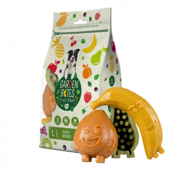 Garden Bites Fruity Friends - Snacks De Fruta Para Cães