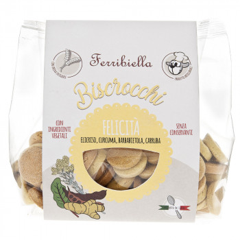 Biscoitos Vegetais Biscrocchi Felicità Para Cães
