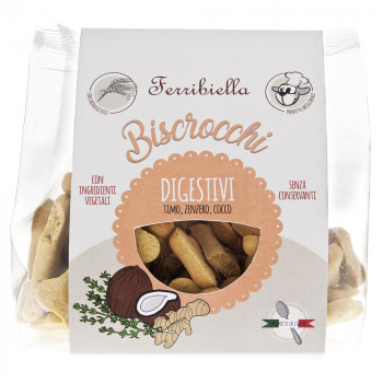 Biscoitos Vegetais Biscrocchi Digestivi Para Cães