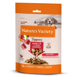 Nature'S Variety Freeze Dried Topper Para Cão - Vaca