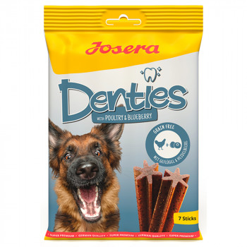 Josera Denties - Snack Dental De Frango E Mirtilo Para Cão