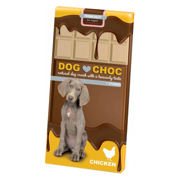 Chocolate Com Sabor A Frango Para Cão