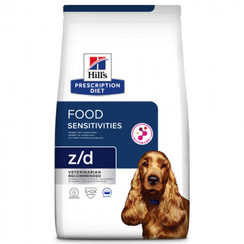 Hill'S PD Food Sensitivities Z/D - Ração Seca Para Cão Com Sensibilidade Alimentar