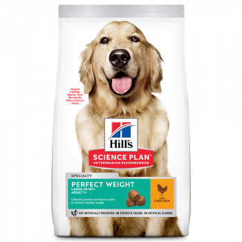 Hill'S Perfect Weight Large Adult - Ração Seca Para Cão De Porte Grande Com Excesso De Peso - Frango