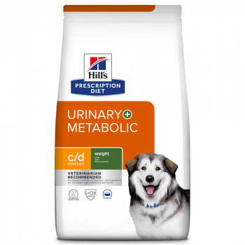 Hill'S PD Urinary + Metabolic C/D - Ração Seca Para Cão Com Problemas Urinários