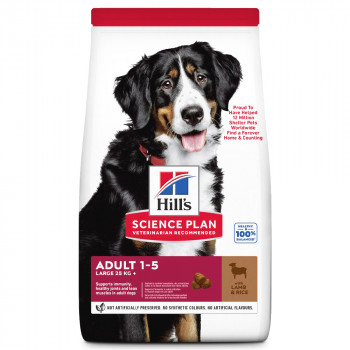 Hill'S Adult Large - Ração Seca Para Cão De Porte Grande - Cordeiro