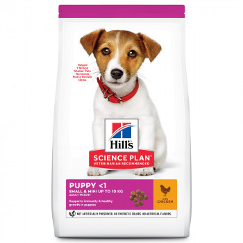 Hill'S Puppy Small & Mini - Ração Seca Para Cachorro De Porte Mini E Pequeno - Frango