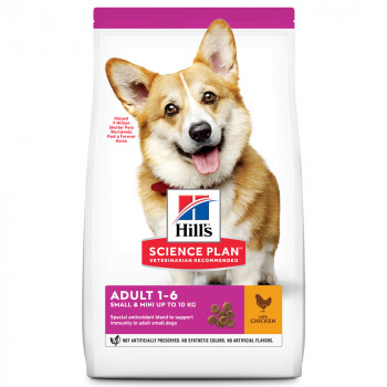 Hill'S Adult Small & Mini - Ração Seca Para Cão De Porte Mini E Pequeno - Frango