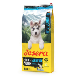 Josera High Protein Sea Fish - Ração Seca Rica Em Proteína E Sem Cereais Para Cão Puppy - Salmão E Batata Doce