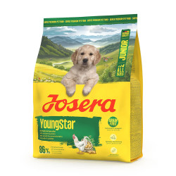 Josera All Sizes Young Star - Ração Seca Sem Cereais Para Cão Puppy - Frango E Batata