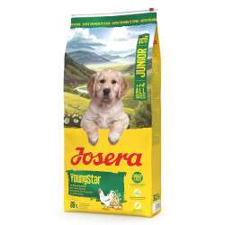 Josera All Sizes Young Star - Ração Seca Sem Cereais Para Cão Puppy - Frango E Batata