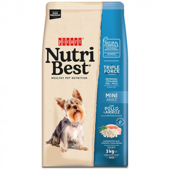 Picart Nutribest High Premium Cão Mini Adulto - Frango E Arroz