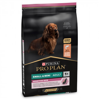 Pro Plan Sensitive Skin Small & Mini - Salmão