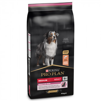 Pro Plan Sensitive Skin Medium - Salmão