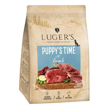 Luger'S Puppy'S Time - Ração Seca Para Cachorro - Borrego