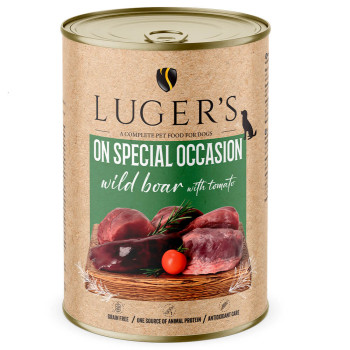 Luger'S On Special Occasion - Alimento Húmido Para Cão Adulto - 100% Javali Com Tomate
