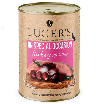 Luger'S On Special Occasion - Alimento Húmido Para Cão Adulto - 100% Peru Com Beterraba