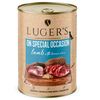 Luger'S On Special Occasion - Alimento Húmido Para Cão Adulto - 100% Borrego Com Arroz Integral