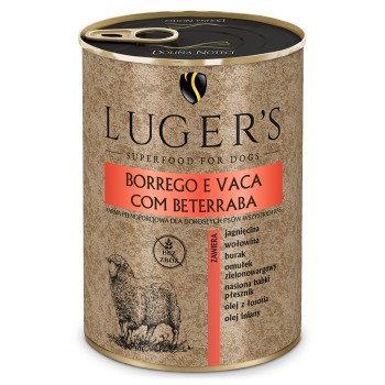 Luger'S Húmida Cão - Borrego E Vaca Com Beterraba