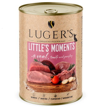 Luger'S Little'S Moments - Alimento Húmido Para Cão Adulto Mini - Vitela, Tomate E Salsa