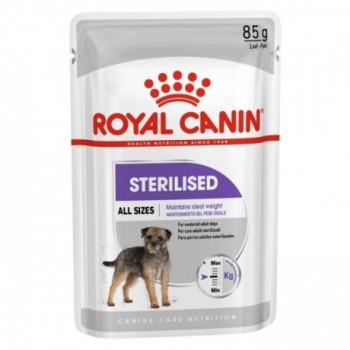 Royal Canin Sterilised Em Mousse Cão Adulto