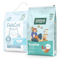 Green PetFood FairCat Safe Gato Adulto - Inseto