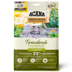 Acana Grassland - Ração Seca Para Gato - Frango, Pato, Peru E Codorniz