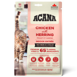 Acana Indoor Entrée - Ração Seca Para Gato Adulto De Interior - Frango E Peru