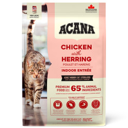 Acana Indoor Entrée - Ração Seca Para Gato Adulto De Interior - Frango E Peru