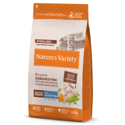 Nature'S Variety Healthy Grains Gato Adulto Esterilizado - Peixe Branco