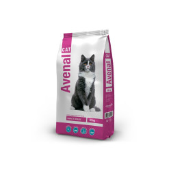 Avenal - Ração Seca Para Gato Adulto - Carne E Cereais