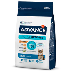 Advance Adult - Ração Seca Para Gato - Frango E Arroz