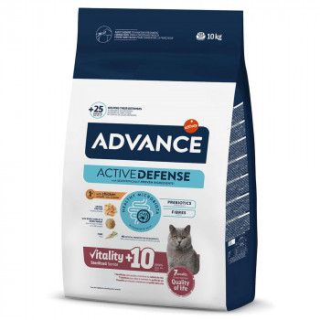 Advance Sterilized Senior - Ração Seca Para Gato Com Mais De 10 Anos Esterilizado - Frango E Arroz